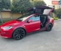 Красный Тесла Модель Х, объемом двигателя 0 л и пробегом 42 тыс. км за 51000 $, фото 1 на Automoto.ua