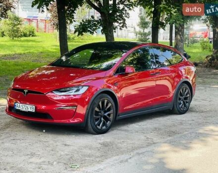 Червоний Тесла Модель Х, об'ємом двигуна 0 л та пробігом 28 тис. км за 53500 $, фото 3 на Automoto.ua
