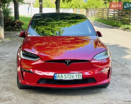 Червоний Тесла Модель Х, об'ємом двигуна 0 л та пробігом 28 тис. км за 53500 $, фото 4 на Automoto.ua