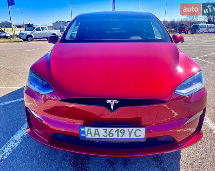 Червоний Тесла Модель Х, об'ємом двигуна 0 л та пробігом 42 тис. км за 54000 $, фото 1 на Automoto.ua