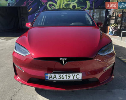 Червоний Тесла Модель Х, об'ємом двигуна 0 л та пробігом 42 тис. км за 54000 $, фото 5 на Automoto.ua
