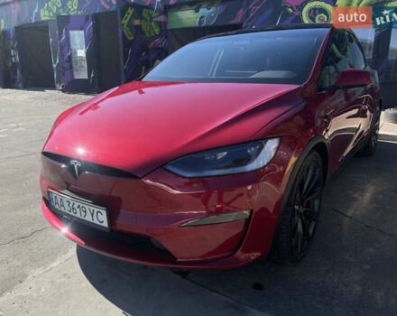 Червоний Тесла Модель Х, об'ємом двигуна 0 л та пробігом 42 тис. км за 54000 $, фото 6 на Automoto.ua