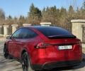 Красный Тесла Модель Х, объемом двигателя 0 л и пробегом 98 тыс. км за 30000 $, фото 1 на Automoto.ua