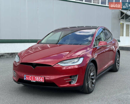 Красный Тесла Модель Х, объемом двигателя 0 л и пробегом 98 тыс. км за 19000 $, фото 1 на Automoto.ua