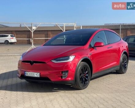 Красный Тесла Модель Х, объемом двигателя 0 л и пробегом 126 тыс. км за 20900 $, фото 1 на Automoto.ua
