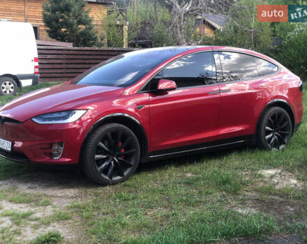 Червоний Тесла Модель Х, об'ємом двигуна 0 л та пробігом 96 тис. км за 21300 $, фото 1 на Automoto.ua