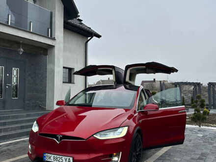 Красный Тесла Модель Х, объемом двигателя 0 л и пробегом 127 тыс. км за 19500 $, фото 1 на Automoto.ua