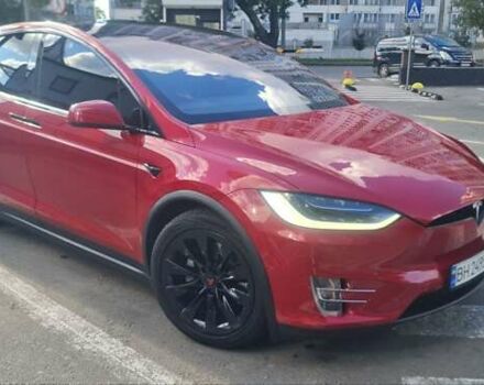 Червоний Тесла Модель Х, об'ємом двигуна 0 л та пробігом 71 тис. км за 25000 $, фото 1 на Automoto.ua