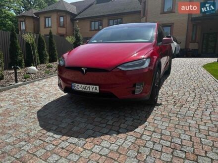 Червоний Тесла Модель Х, об'ємом двигуна 0 л та пробігом 225 тис. км за 23100 $, фото 1 на Automoto.ua