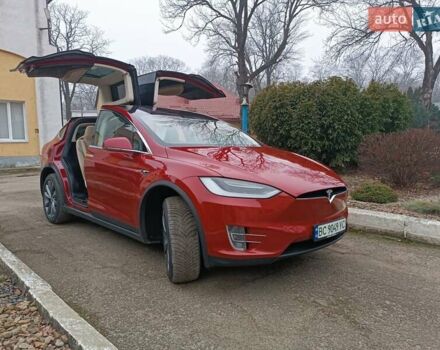 Червоний Тесла Модель Х, об'ємом двигуна 0 л та пробігом 224 тис. км за 19400 $, фото 1 на Automoto.ua