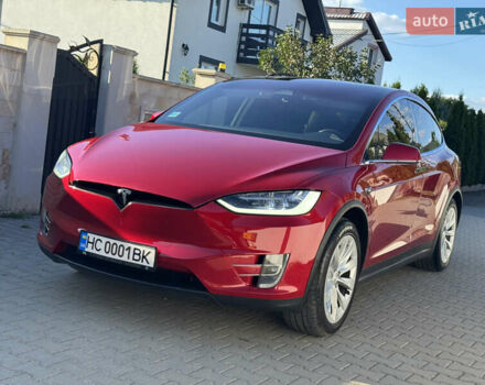Червоний Тесла Модель Х, об'ємом двигуна 0 л та пробігом 129 тис. км за 27500 $, фото 1 на Automoto.ua