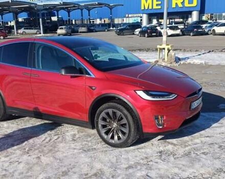 Червоний Тесла Модель Х, об'ємом двигуна 0 л та пробігом 131 тис. км за 22500 $, фото 1 на Automoto.ua