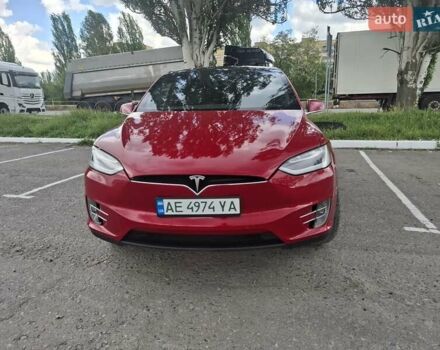 Красный Тесла Модель Х, объемом двигателя 0 л и пробегом 253 тыс. км за 23800 $, фото 1 на Automoto.ua