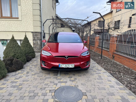 Червоний Тесла Модель Х, об'ємом двигуна 0 л та пробігом 107 тис. км за 38500 $, фото 1 на Automoto.ua