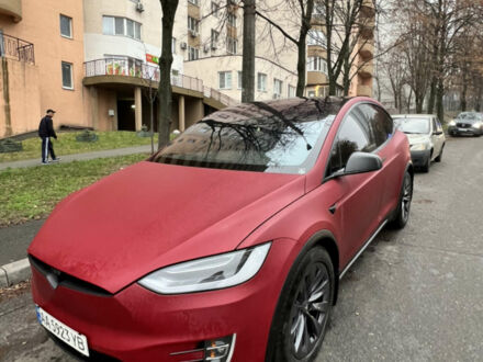 Червоний Тесла Модель Х, об'ємом двигуна 0 л та пробігом 130 тис. км за 25500 $, фото 1 на Automoto.ua