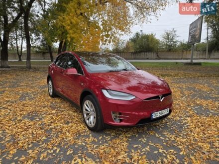 Червоний Тесла Модель Х, об'ємом двигуна 0 л та пробігом 127 тис. км за 27500 $, фото 1 на Automoto.ua