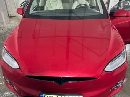 Красный Тесла Модель Х, объемом двигателя 0 л и пробегом 50 тыс. км за 29900 $, фото 1 на Automoto.ua