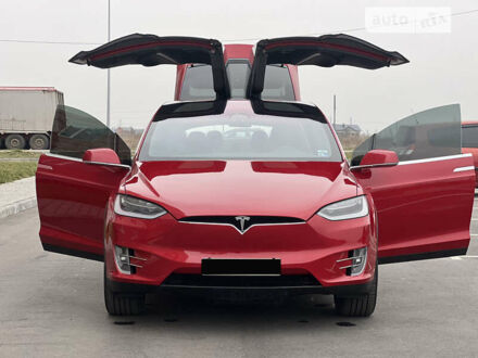 Червоний Тесла Модель Х, об'ємом двигуна 0 л та пробігом 98 тис. км за 42500 $, фото 1 на Automoto.ua