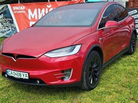 Красный Тесла Модель Х, объемом двигателя 0 л и пробегом 185 тыс. км за 28300 $, фото 1 на Automoto.ua