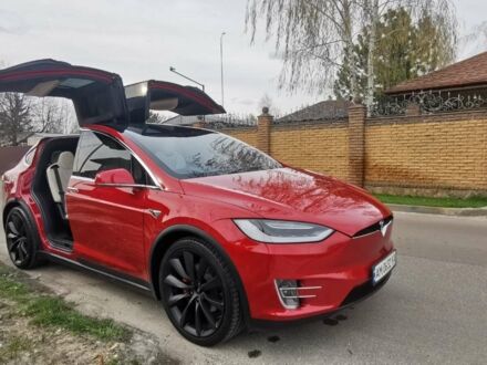 Червоний Тесла Модель Х, об'ємом двигуна 0 л та пробігом 29 тис. км за 49900 $, фото 1 на Automoto.ua