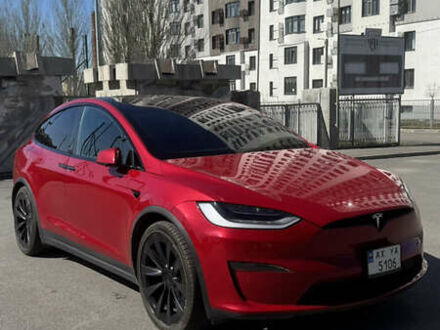 Тесла Модель Х 2022 в Харькове на Automoto.ua Красный Тесла Модель Х, объемом двигателя 0 л и пробегом 82 тыс. км за 39999 $, фото 1 на Automoto.ua