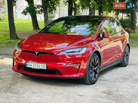 Тесла Модель Х 2022 в Киеве на Automoto.ua Красный Тесла Модель Х, объемом двигателя 0 л и пробегом 28 тыс. км за 53500 $, фото 1 на Automoto.ua