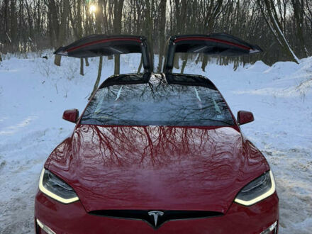 Червоний Тесла Модель Х, об'ємом двигуна 0 л та пробігом 49 тис. км за 44000 $, фото 1 на Automoto.ua