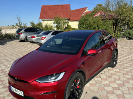 Червоний Тесла Модель Х, об'ємом двигуна 0 л та пробігом 20 тис. км за 51900 $, фото 1 на Automoto.ua