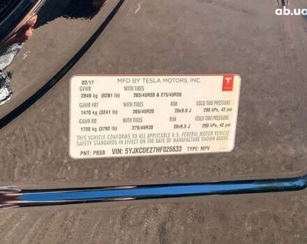 Тесла Модель Х, об'ємом двигуна 0 л та пробігом 110 тис. км за 22999 $, фото 23 на Automoto.ua