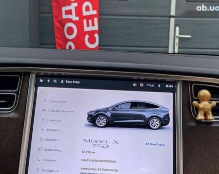 Тесла Модель Х, об'ємом двигуна 0 л та пробігом 51 тис. км за 23999 $, фото 22 на Automoto.ua