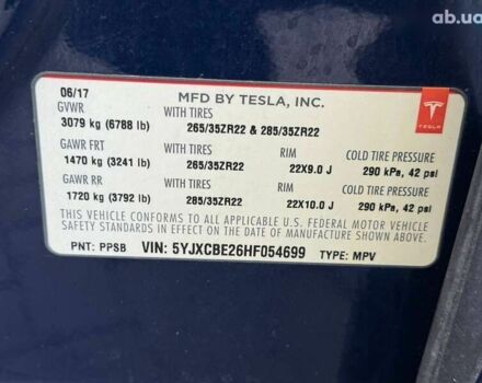 Тесла Модель Х, об'ємом двигуна 0 л та пробігом 201 тис. км за 15900 $, фото 13 на Automoto.ua