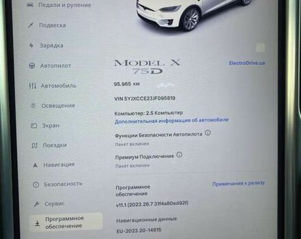 Тесла Модель Х, об'ємом двигуна 0 л та пробігом 105 тис. км за 30125 $, фото 6 на Automoto.ua