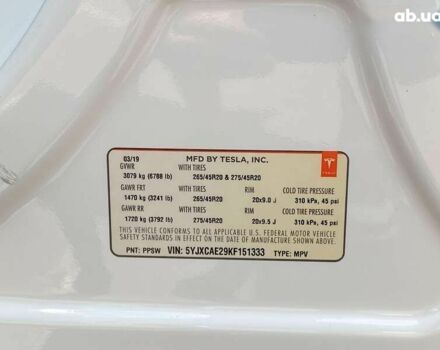 Тесла Модель Х, объемом двигателя 0 л и пробегом 123 тыс. км за 31499 $, фото 26 на Automoto.ua
