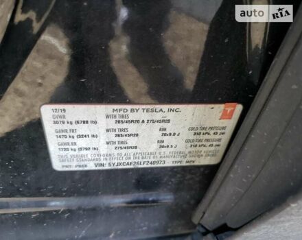 Тесла Модель Х, объемом двигателя 0 л и пробегом 117 тыс. км за 29000 $, фото 9 на Automoto.ua