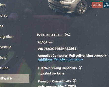 Тесла Модель Х, объемом двигателя 0 л и пробегом 122 тыс. км за 31900 $, фото 7 на Automoto.ua