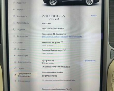 Серый Тесла Модель Х, объемом двигателя 0 л и пробегом 86 тыс. км за 19500 $, фото 4 на Automoto.ua