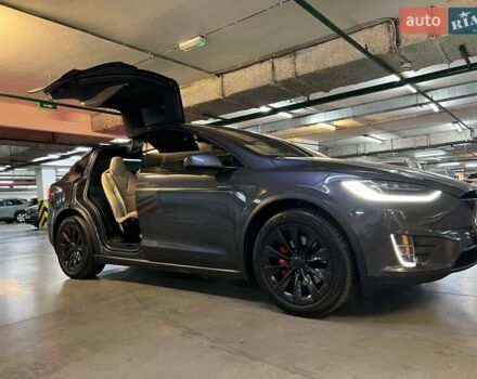 Серый Тесла Модель Х, объемом двигателя 0 л и пробегом 111 тыс. км за 22300 $, фото 1 на Automoto.ua