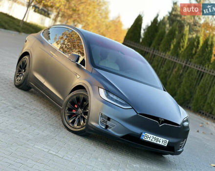 Серый Тесла Модель Х, объемом двигателя 0 л и пробегом 75 тыс. км за 25500 $, фото 12 на Automoto.ua