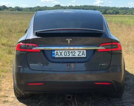 Серый Тесла Модель Х, объемом двигателя 0 л и пробегом 86 тыс. км за 37900 $, фото 6 на Automoto.ua