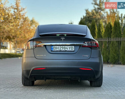 Серый Тесла Модель Х, объемом двигателя 0 л и пробегом 75 тыс. км за 25500 $, фото 23 на Automoto.ua