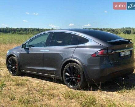 Серый Тесла Модель Х, объемом двигателя 0 л и пробегом 86 тыс. км за 37900 $, фото 5 на Automoto.ua