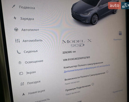 Серый Тесла Модель Х, объемом двигателя 0 л и пробегом 229 тыс. км за 24500 $, фото 31 на Automoto.ua