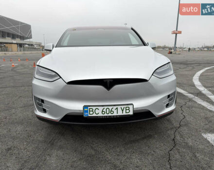 Серый Тесла Модель Х, объемом двигателя 0 л и пробегом 215 тыс. км за 21700 $, фото 28 на Automoto.ua
