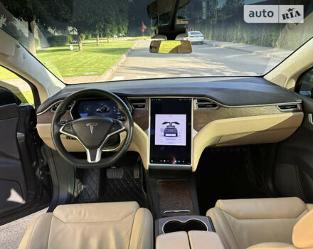 Сірий Тесла Модель Х, об'ємом двигуна 0 л та пробігом 92 тис. км за 37737 $, фото 11 на Automoto.ua