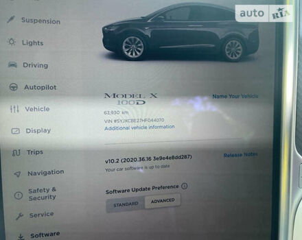 Сірий Тесла Модель Х, об'ємом двигуна 0 л та пробігом 64 тис. км за 30000 $, фото 12 на Automoto.ua