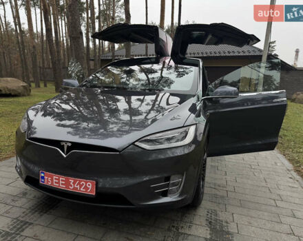 Серый Тесла Модель Х, объемом двигателя 0 л и пробегом 217 тыс. км за 20900 $, фото 7 на Automoto.ua