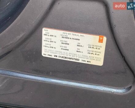 Тесла Модель Х 2017 в Киеве на Automoto.ua Серый Тесла Модель Х, объемом двигателя 0 л и пробегом 51 тыс. км за 23999 $, фото 24 на Automoto.ua
