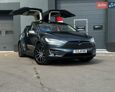 Тесла Модель Х 2017 в Киеве на Automoto.ua Серый Тесла Модель Х, объемом двигателя 0 л и пробегом 49 тыс. км за 23999 $, фото 1 на Automoto.ua