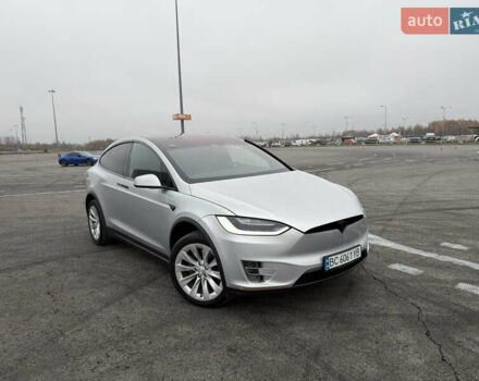 Серый Тесла Модель Х, объемом двигателя 0 л и пробегом 215 тыс. км за 21700 $, фото 5 на Automoto.ua