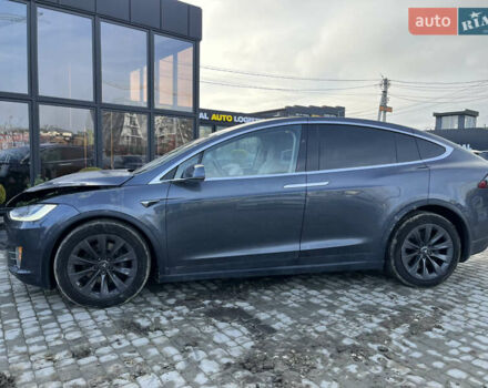 Серый Тесла Модель Х, объемом двигателя 0 л и пробегом 96 тыс. км за 16900 $, фото 2 на Automoto.ua